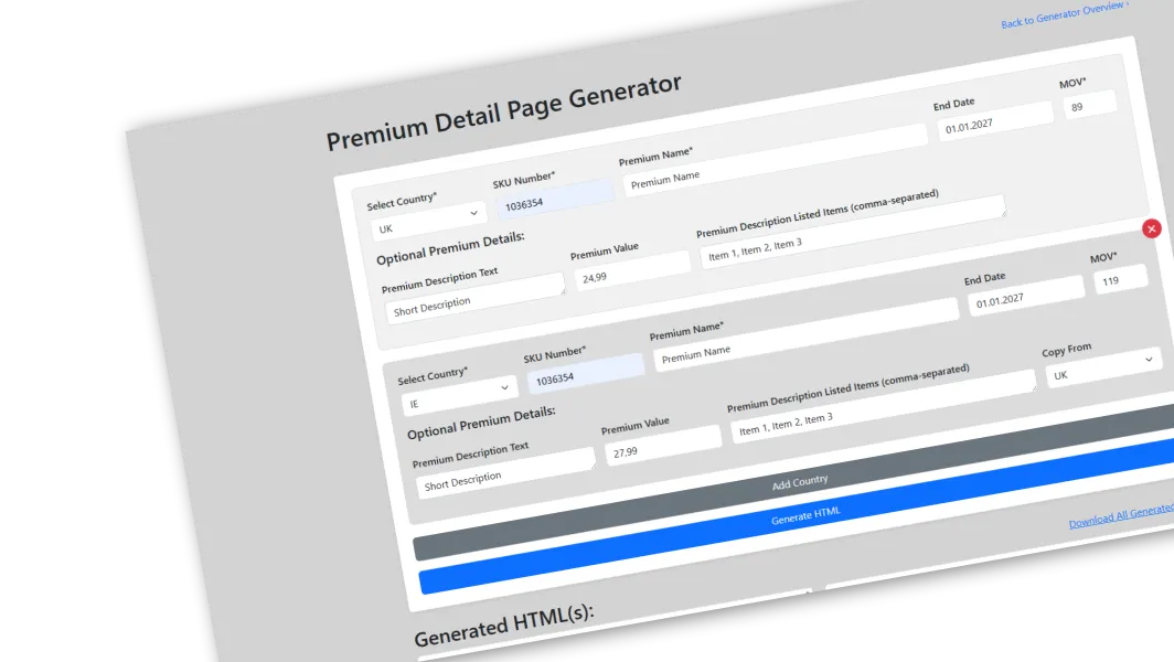 Afbeelding Premium Page Generator